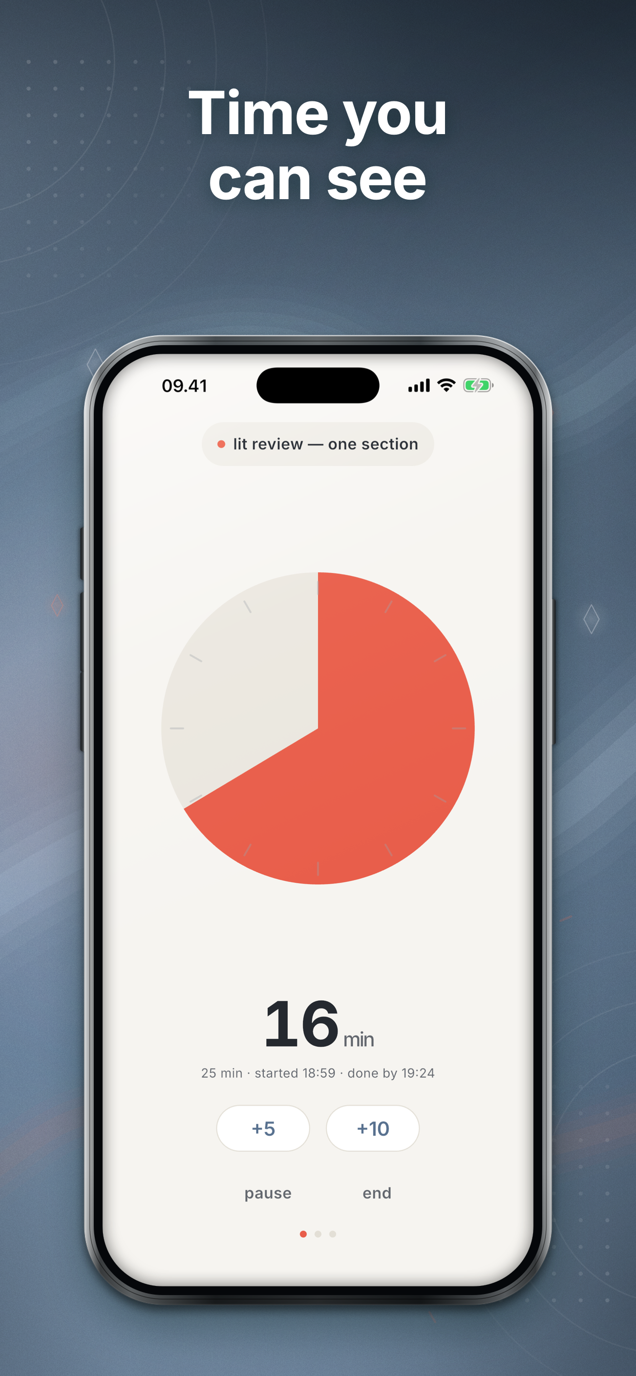 Nowly: ADHD Visual Timer screenshot 1