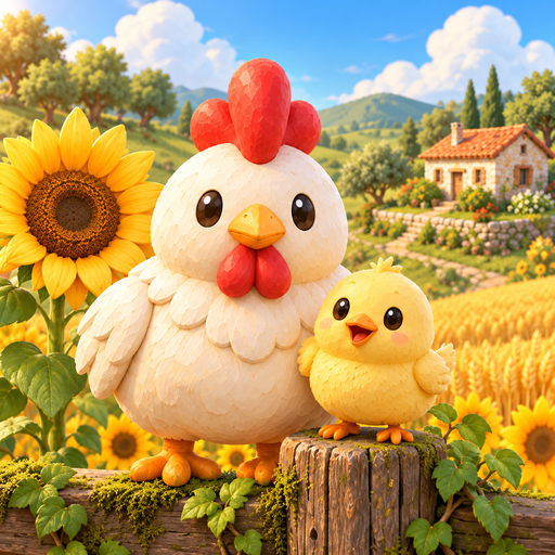 Golden Fields: Farm Life RPG app icon