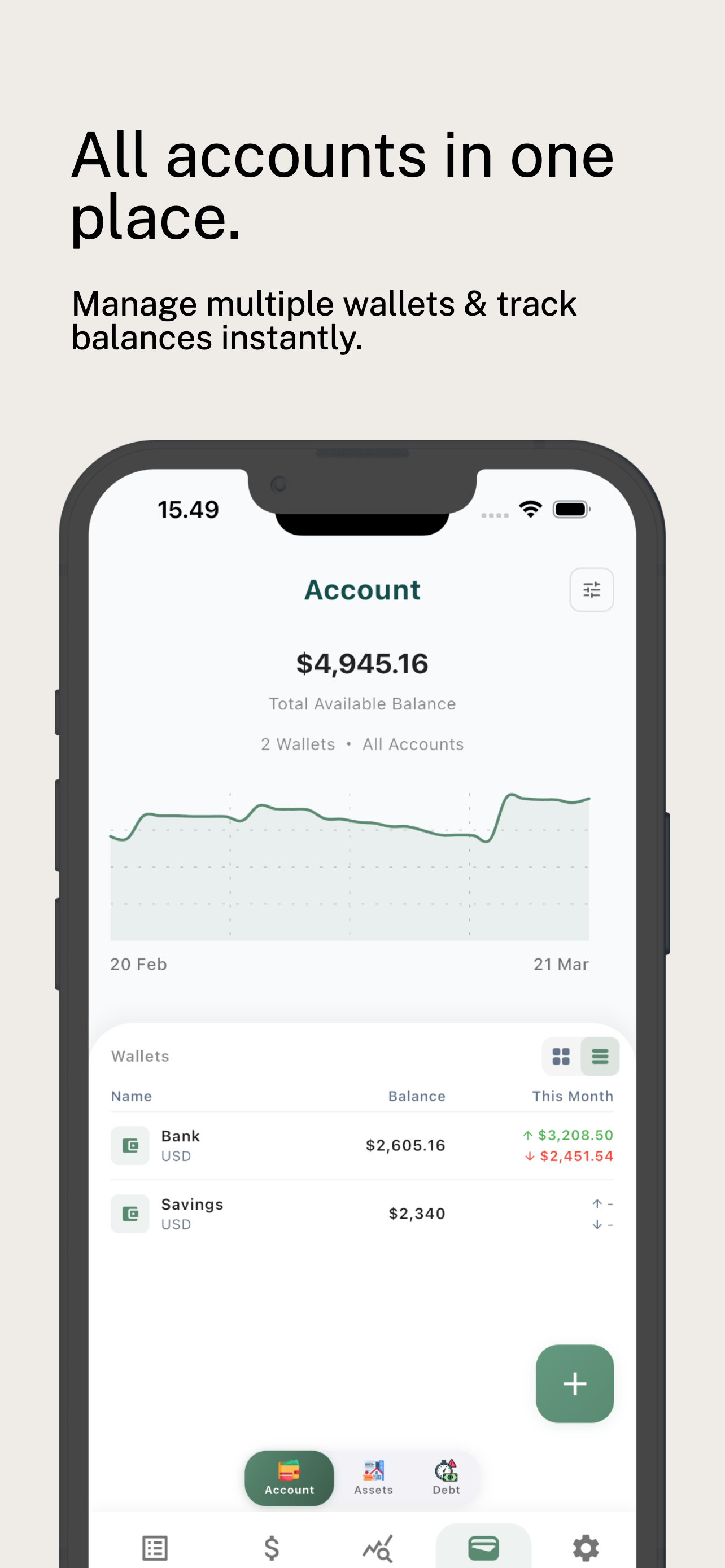 Money Manager: Expense Tracker Screenshot 5